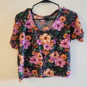 Floral top from wet seal